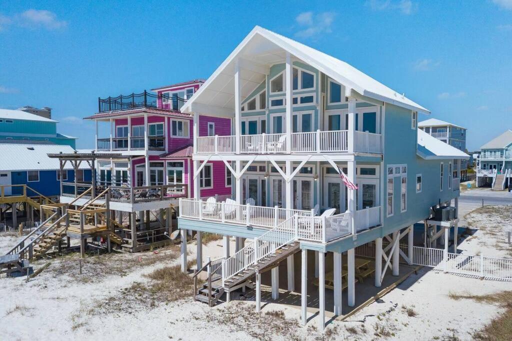 Oceanfront/Zero Steps To Beach/Views/4Br กัลฟ์ชอร์ส ภายนอก รูปภาพ