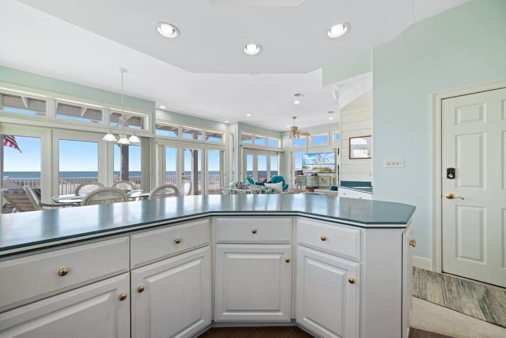 Oceanfront/Zero Steps To Beach/Views/4Br กัลฟ์ชอร์ส ภายนอก รูปภาพ