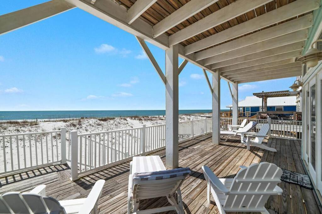 Oceanfront/Zero Steps To Beach/Views/4Br กัลฟ์ชอร์ส ภายนอก รูปภาพ