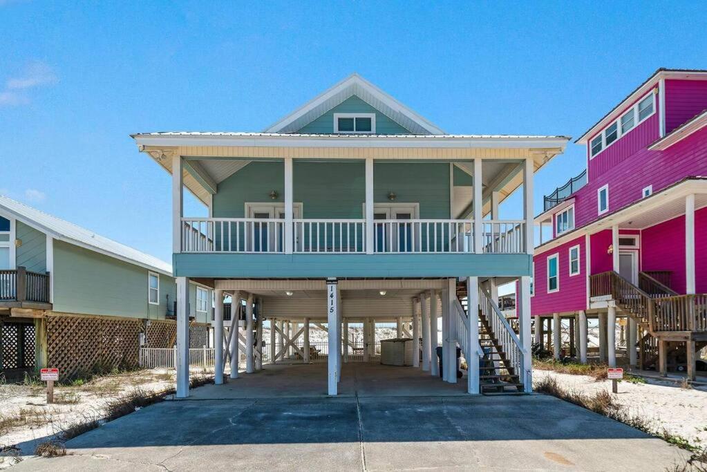 Oceanfront/Zero Steps To Beach/Views/4Br กัลฟ์ชอร์ส ภายนอก รูปภาพ